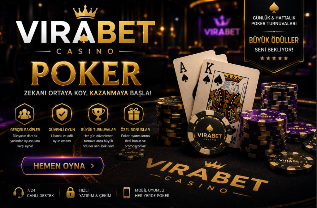 Virabet Poker Katlama Zamanını İyi Seçin